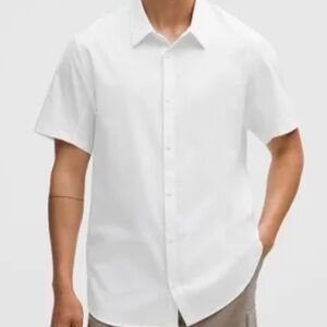 Spaidersilk Classic White Men's Short Sleeve Performance Tech Shirt